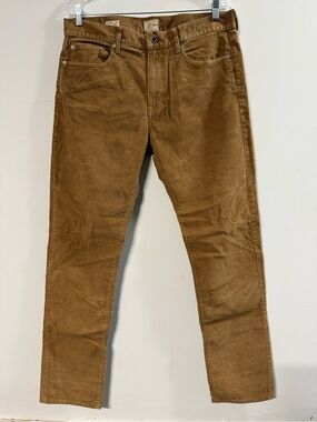 J.Crew Men Slim-Fit Stretch Corduroy Pants in a Brown Color